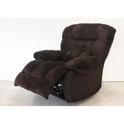 TV fotel - motoros relax fotel csokoládébarna - Daly