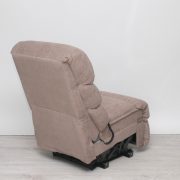 Elemes relax kanapé motoros betét fotelje Cuba világosbarna szövet kárpittal raktárról - Preston 2