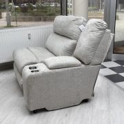 Moduláris XL wellness kanapé mozis betét elem világos bézs színű szövet kárpittal raktárról - Escape