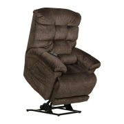 Longevity fotel - két motoros felállást segítő fekvő fotel XL méretben
