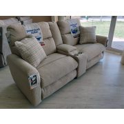 Házimozi kanapé motoros ülésekkel drapp színű szövet kárpittal raktárról - McPherson