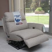 McPherson moduláris relax ülőgarnitúra fotelje - jobb oldali - drapp szövet kárpittal raktárról