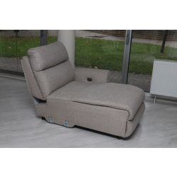   Elemes relax ülőgarnitúrához heverő - jobb oldali - drapp szövet kárpittal - McPherson