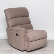 Elemes relax kanapé bal oldali motoros fotelje Cuba világosbarna szövet szövet kárpittal raktárról - Preston 2