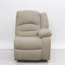   Moduláris relax kanapé jobb oldali motoros fotelje Bronx beige szövet kárpittal raktárról - Tessin