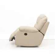 Moduláris relax kanapé jobb oldali motoros fotelje Bronx beige szövet kárpittal raktárról - Tessin