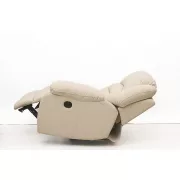 Moduláris relax kanapé jobb oldali motoros fotelje Bronx beige szövet kárpittal raktárról - Tessin