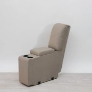 Elemes relax kanapé mozis - italtartós betét eleme Tonda drapp színű szövet kárpittal raktárról - Preston