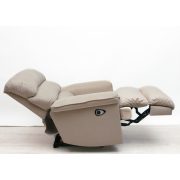 Motoros relax ülőgarnitúra 2 1 1 - Tonda drapp színű szövet kárpittal raktárról kapható - Preston