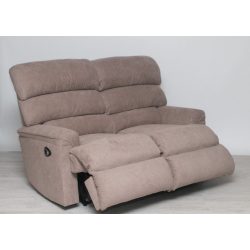   2 személyes motoros relax kanapé Cuba világosbarna szövet kárpittal raktárról - Preston2