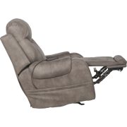 Recharger wellness fotel légpárnás deréktámasszal, légpárnás masszírozással - hintáztatható extra kényelmes üléssel raktárról - galambszürke