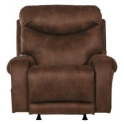 Recharger wellness fotel légpárnás deréktámasszal, légpárnás masszírozással - hintáztatható extra kényelmes üléssel raktárról - világos barna