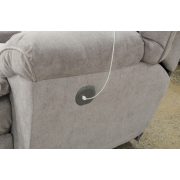 Relax ülőgarnitúra 3 2 1 összeállításban világosszürke színű szövet kárpittal - Sadler