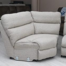   Elemes relax ülőgarnitúra sarokeleme drapp színű szövet kárpittal raktárról - McPherson