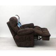 Relax fotel wellness funkciókkal - csokoládébarna - SterlingWellness fotel motoros fejtámlával - csokoládébarna - Sterling