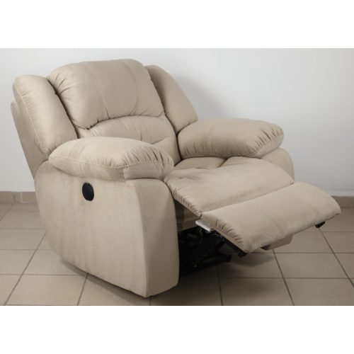 Motoros relax fotel széles kárpit választékkal - Tessin