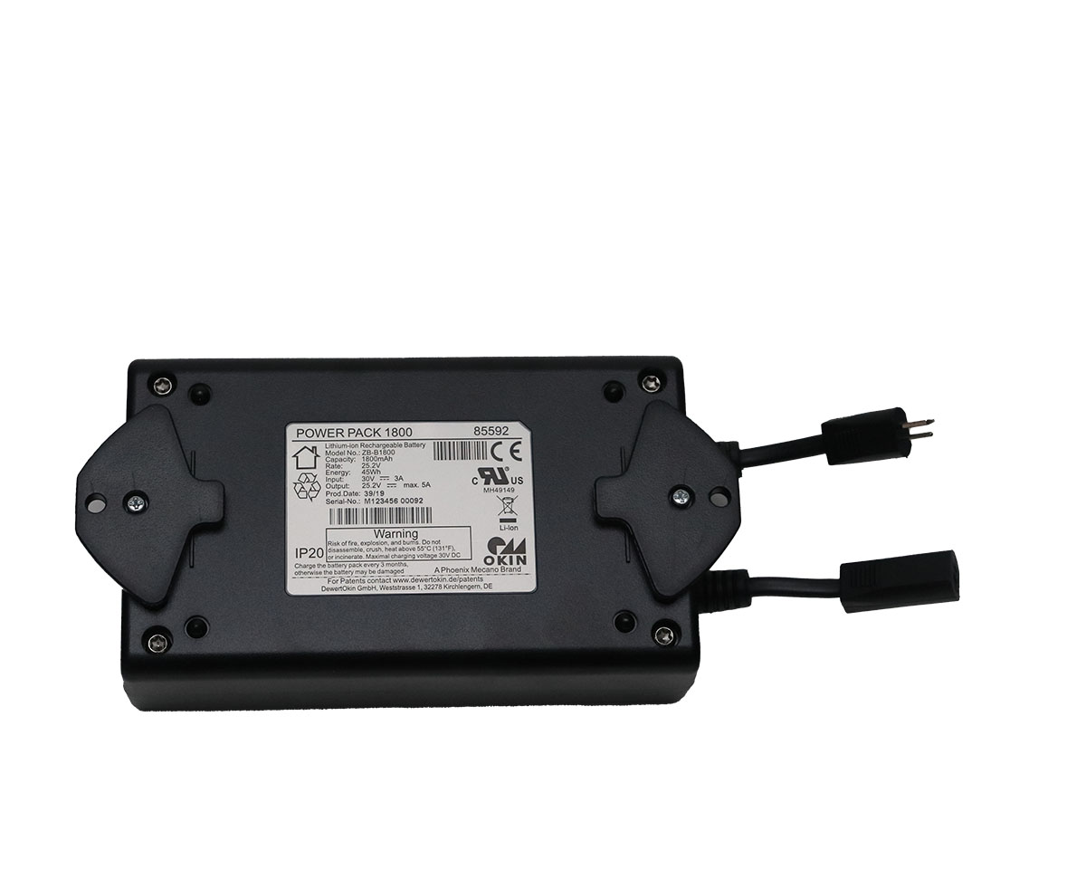 Fotel akkumulátor cimkéje