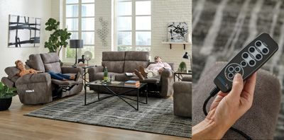 Wellness a nappaliban - relax ülőgarnitúra extra kényelmes funkciókkal