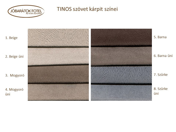 Tinos szinek
