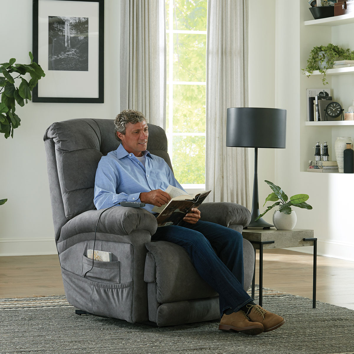 Longevity fotel - grafitszürke