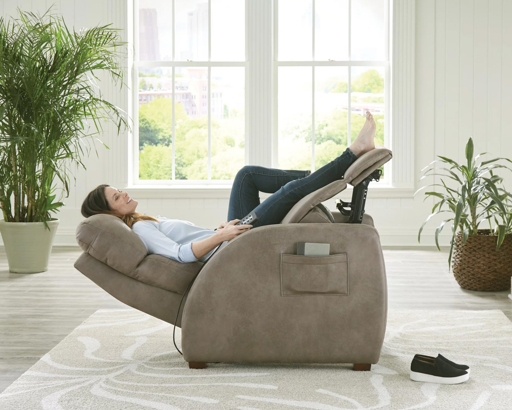Zero gravity fotel shiatsu derék masszázsal