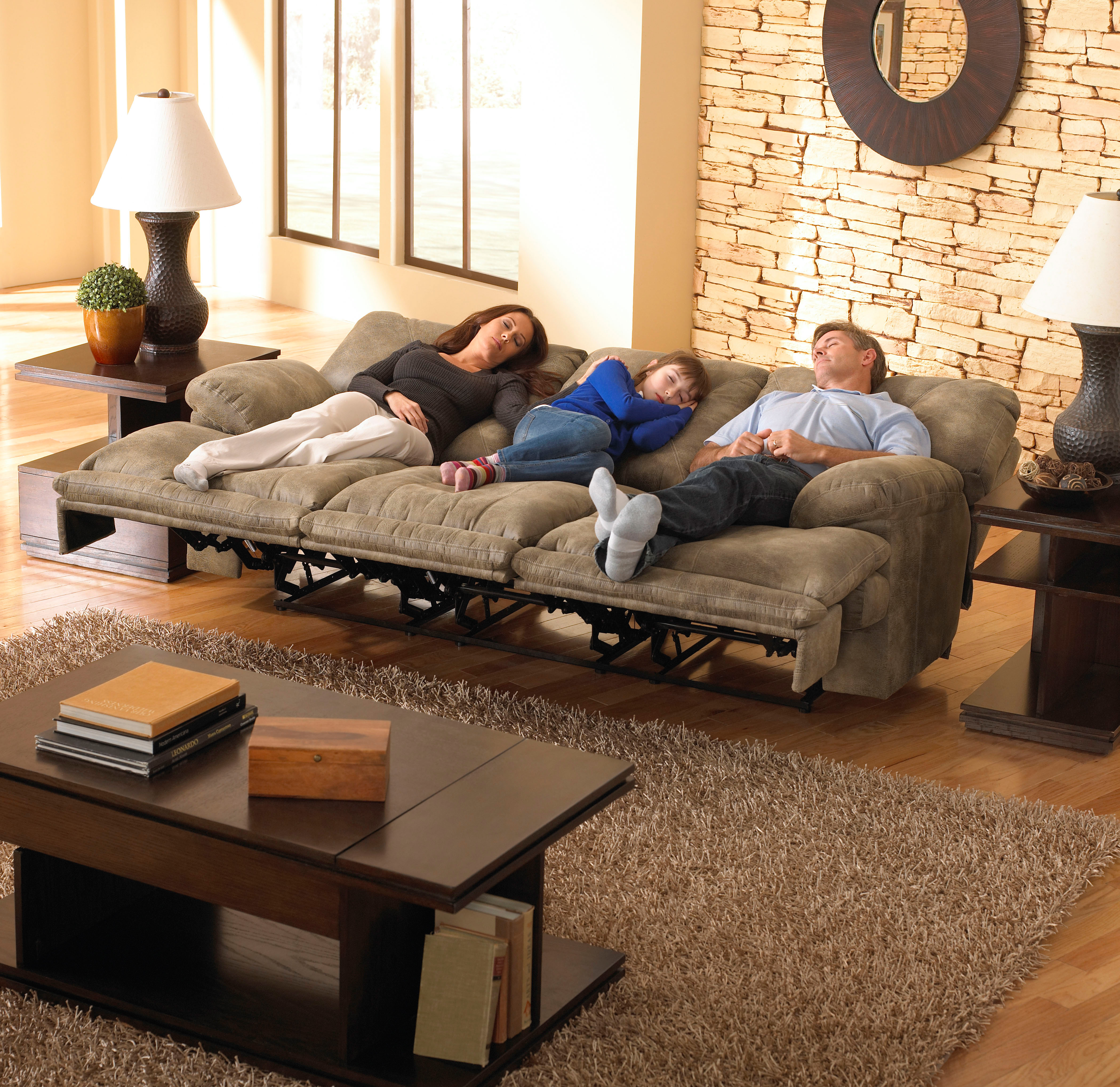 Voyager 3 személyes full relax extra kényelmes fekvŠüléses kanapé